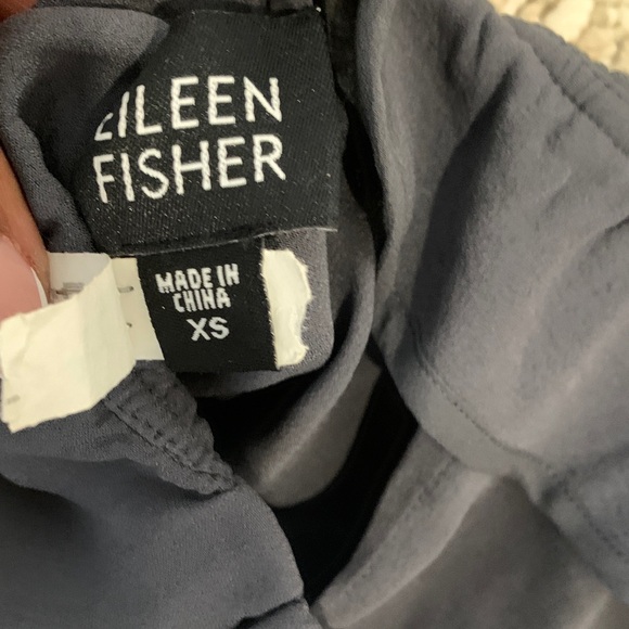 Eileen Fisher Dark Blue Midi Skirt - Picture 3 of 6